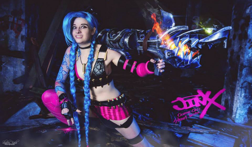 Ngắm cosplay Jinx cực quyến rũ của Popcorn - Ảnh 21