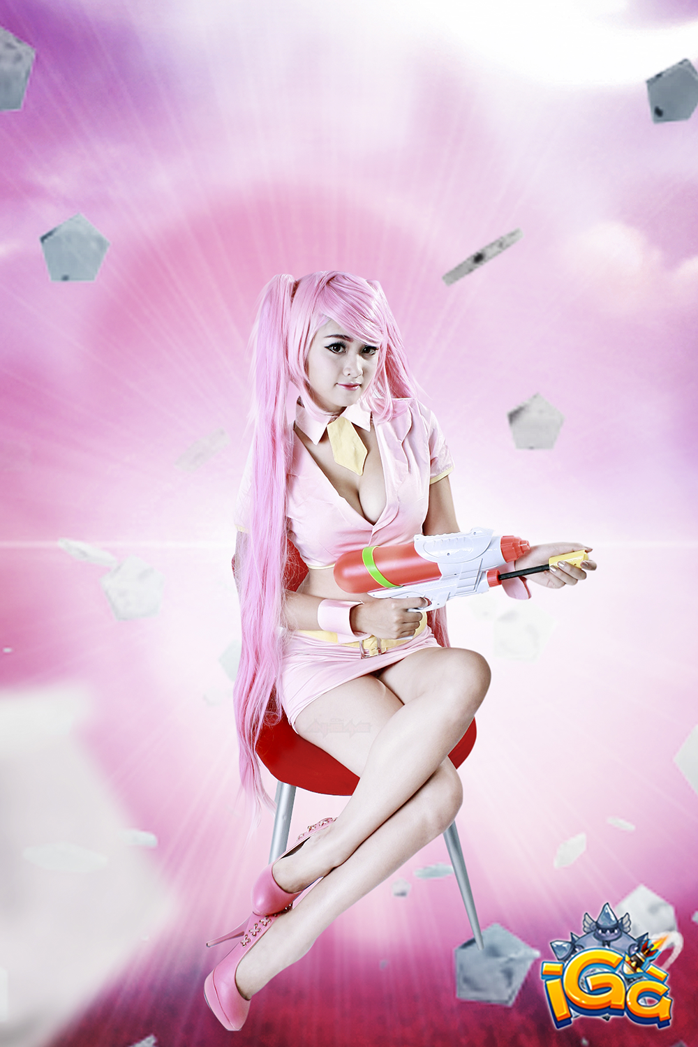 Bunny Kute khoe vòng một quyến rũ với cosplay iGà - Ảnh 30